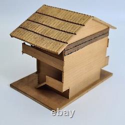 Architectural Model of Swiss Chalet Secret Box Ring Box Trinket Box