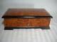 Beautiful Reuge Music Box 3/72 Burl Wood Plays The Thieving Magpie