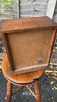 Beautiful Vintage Wooden Musical Chest Jewellery Box With Draws (C1)