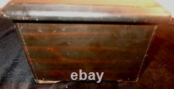 C1885 Paillard Swiss Cylinder Wood Inlay Music Box 10 Airs Songs