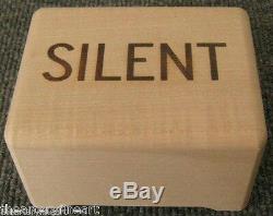 CHRISTIAN MARCLAY'Silent/Listen' 2005 Music Box Norton X-Mas Ltd. Ed. NEW