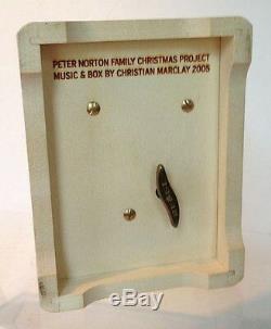 CHRISTIAN MARCLAY'Silent/Listen' 2005 Music Box Norton X-Mas Ltd. Ed. NEW