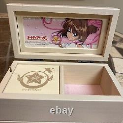 Card Captor Cardcaptor Sakura Movic Wood Music Box