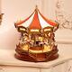 Carousel Music Box Horse Wind Up Music Box For Sister Girls Holiday Gifts