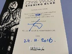 Chris Wood Evening Blue Box Set 4 CDs 1 LP book #978 of 1000 COA vinyl