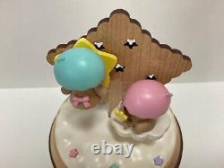 Christmas Music Box Sanrio Little Twin Stars Kiki & Lala Unused Rare from Japan