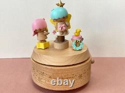 Christmas Music Box Sanrio Little Twin Stars Kiki & Lala from Japan Unused Rare