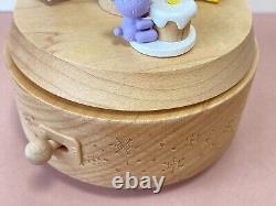 Christmas Music Box Sanrio Little Twin Stars Kiki & Lala from Japan Unused Rare