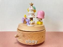 Christmas Music Box Sanrio Little Twin Stars Kiki & Lala from Japan Unused Rare