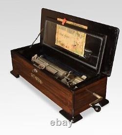 Cylinder musical box