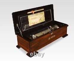 Cylinder musical box