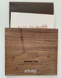 Damien Rice My Favourite Faded Fantasy Ltd Edition Wood Box CD + vinyl + poster