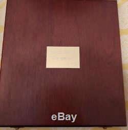 David Bowie V. Rare ChangesFour Bowie Wood Box Set #1/250 COA This is Number #1