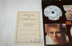 David Bowie V. Rare ChangesFour Bowie Wood Box Set #1/250 COA This is Number #1