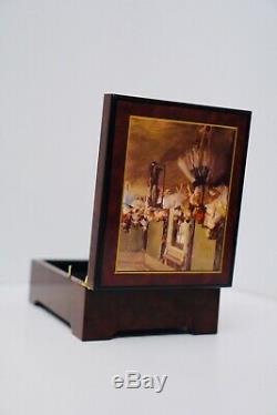 Degas Ballet Class Lacquered Wood Jewelry Box San Francisco Music Box