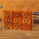 Desktop Storage Drawers Box Music Jewelry Earrings Organizer