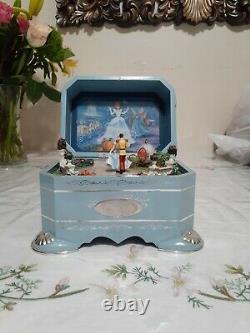 Disney Hand Numbered Ever After Collection Cinderella's Dance Music Box