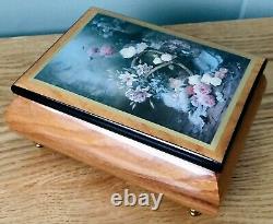 ERCOLANO Sorrento Italy Waltz of the Flower Jewellery Music Box Limited Edition