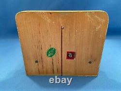 ERZGEBIRGE Wendt Kuhn THORENS Music Box Angel Organ Carved Wood Germany