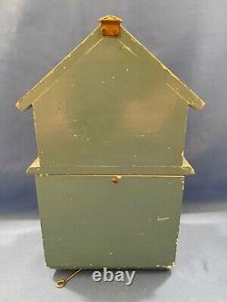 ERZGEBIRGE Wendt Kuhn THORENS Music Box Nursery Carved Wood East Germany