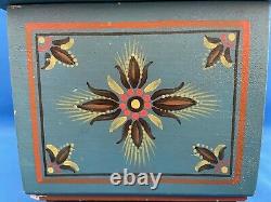 ERZGEBIRGE Wendt Kuhn THORENS Music Box Nursery Carved Wood East Germany