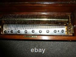 Early leaver wind cylinder music box