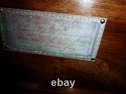 Early leaver wind cylinder music box