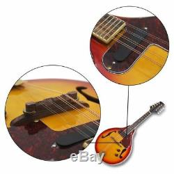 Electric Box Acoustic Guitars Mandolin Musical 8-Stringed Instruments Maple Wood