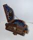 Figural Wood Sewing Box Grand Piano 1930's Inlaid Carved Fine Quality