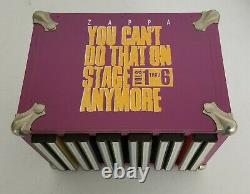 FRANK ZAPPA You Can't Do That On Stage Anymore Vols 1-6 WOOD ROAD CASE BOX SET