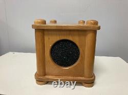 Falling Rain Zen Chime Music Box Wood