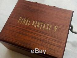 Final Fantasy V Music Box 1992 Japan Squaresoft Very Rare