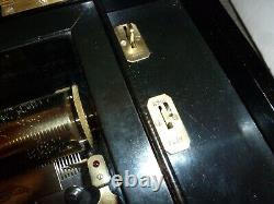 Fully restored antique cylinder music box