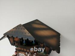 German Regula animated musical box 1day Black Forest cuckoo clock. See video