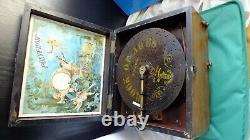 German Schutz Marke polyphon music box 19th Century Working