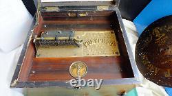 German Schutz Marke polyphon music box 19th Century Working