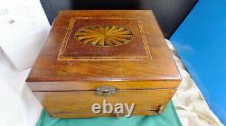 German Schutz Marke polyphon music box 19th Century with 24 discs working