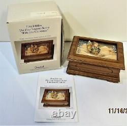 Goebel Hummel First Edition Music Box 4 Seasons Series RIDE INTO CHRISTMAS WithBox