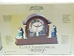 Gold Label Collection Clock Symphonium With Animation New In Box 120 Volts