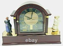 Gold Label Collection Clock Symphonium With Animation New In Box 120 Volts x