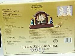 Gold Label Collection Clock Symphonium With Animation New In Box 120 Volts xx