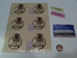 Grateful Dead Formerly The Warlocks 6CD Wood Cigar Box Set 1989 Hampton Virginia