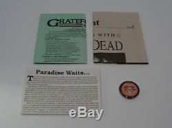 Grateful Dead Formerly The Warlocks 6CD Wood Cigar Box Set 1989 Hampton Virginia