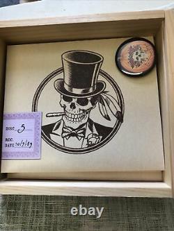 Grateful Dead Warlocks Wood Cigar 6 CD Box Set 1989 Hampton