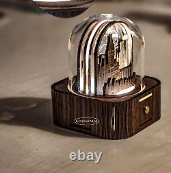 Harry Potter Wood Orgel Touch Mood Lamp Wood Music Box Rechargeable Lighting