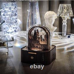 Harry Potter Wood Orgel Touch Mood Lamp Wood Music Box Rechargeable Lighting