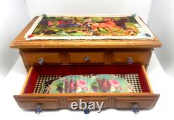 Home Decoration Collectibles Colorful Wooden Music Box By Michal Negrin