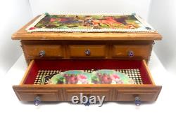 Home Decoration Collectibles Colorful Wooden Music Box By Michal Negrin