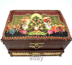 Home Decoration Collectibles Colorful Wooden Music Box By Michal Negrin #1#