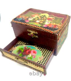Home Decoration Collectibles Colorful Wooden Music Box By Michal Negrin #1#